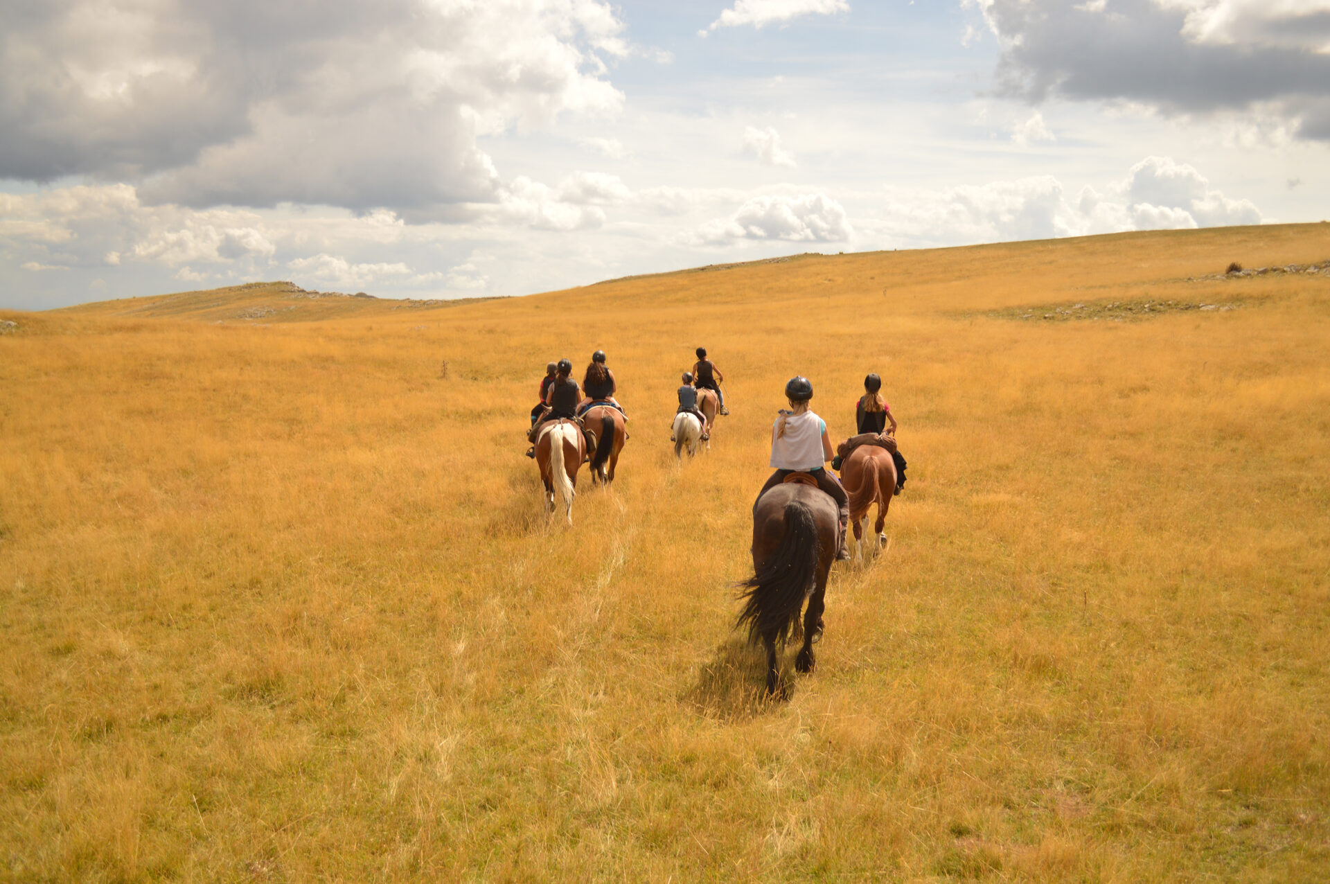 Les Chevaux de Roquépine - Randonnée à cheval (© Marine Herbomez)