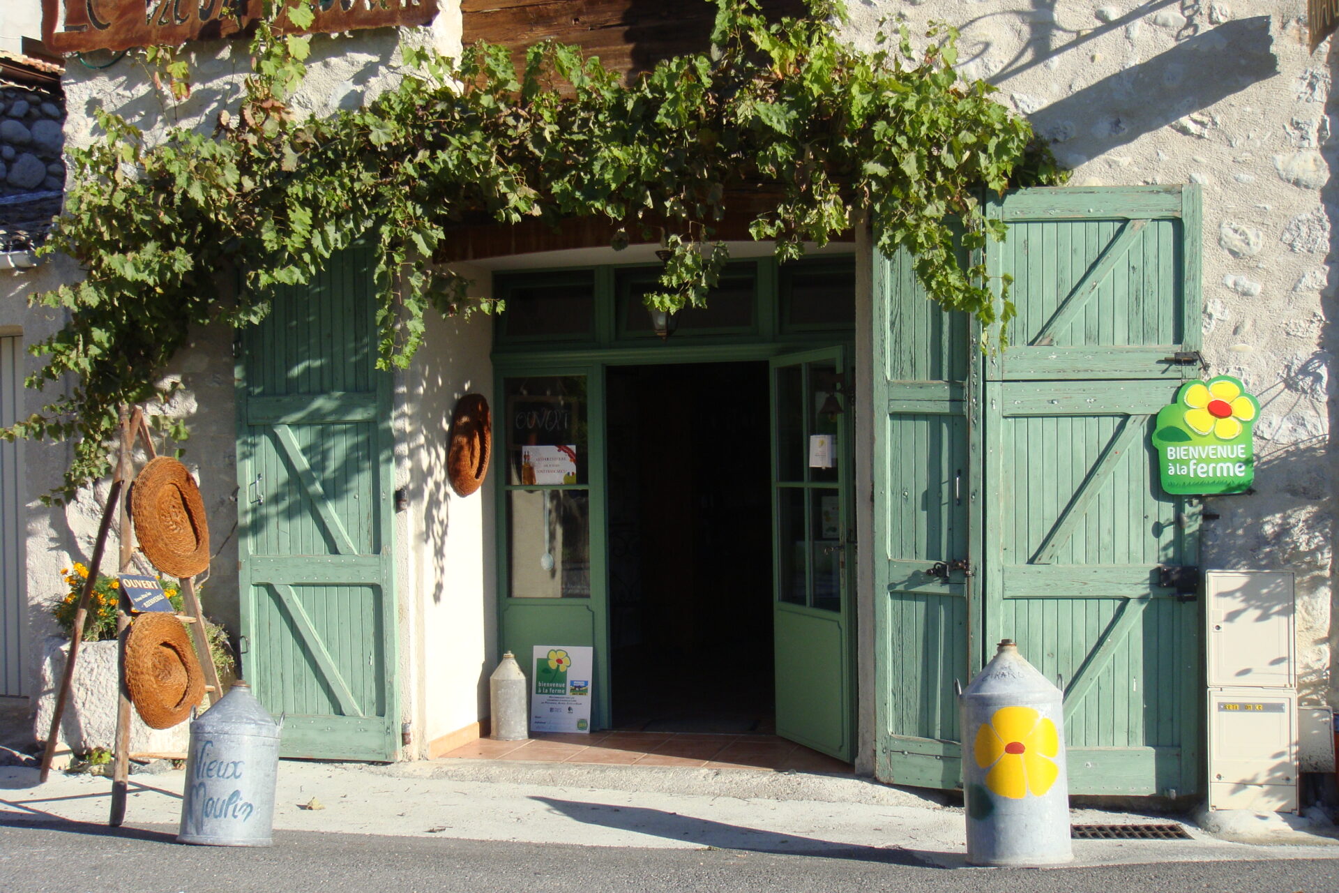 Le Vieux Moulin - Entrée (© Marie France Girard)