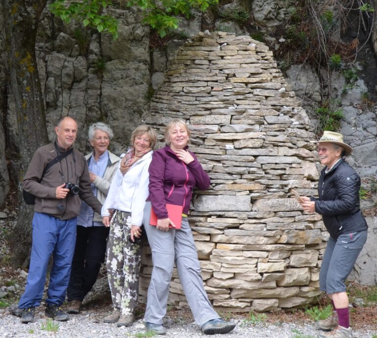 L'Art en Chemin - Sentinelle du Vallée du Bès d'Andy Goldsworthy (© L'Art en Chemin)