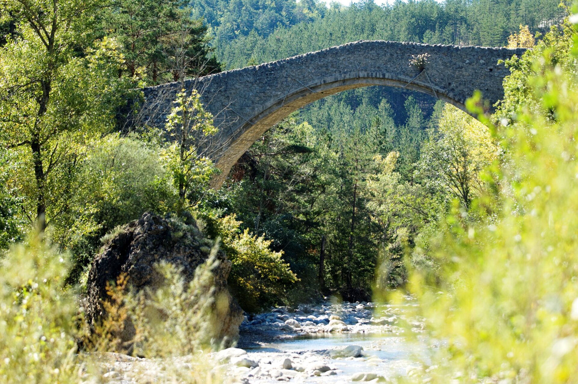 Pont de la Reine Jeanne - Pont de la Reine Jeanne (© Office de Tourisme Sisteron Buëch)