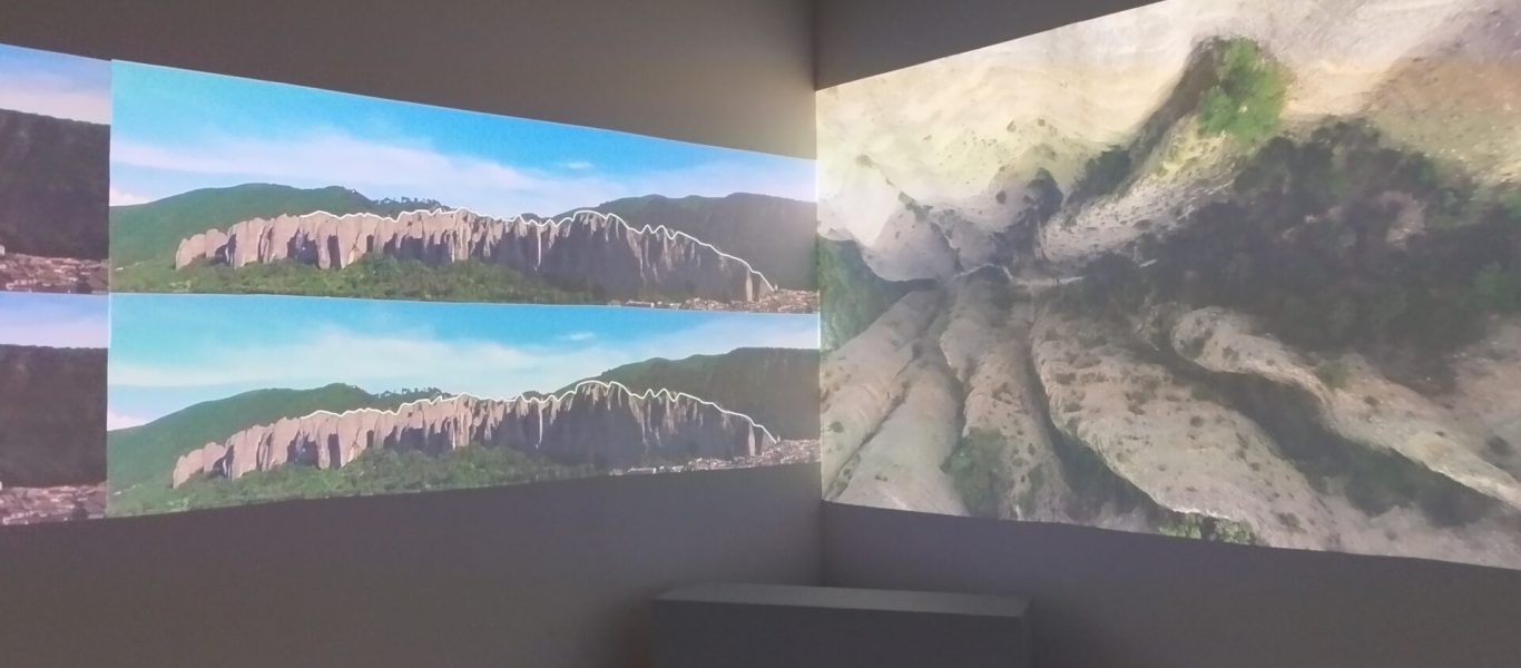 Exposition immersive dans les paysages du Géoparc 2