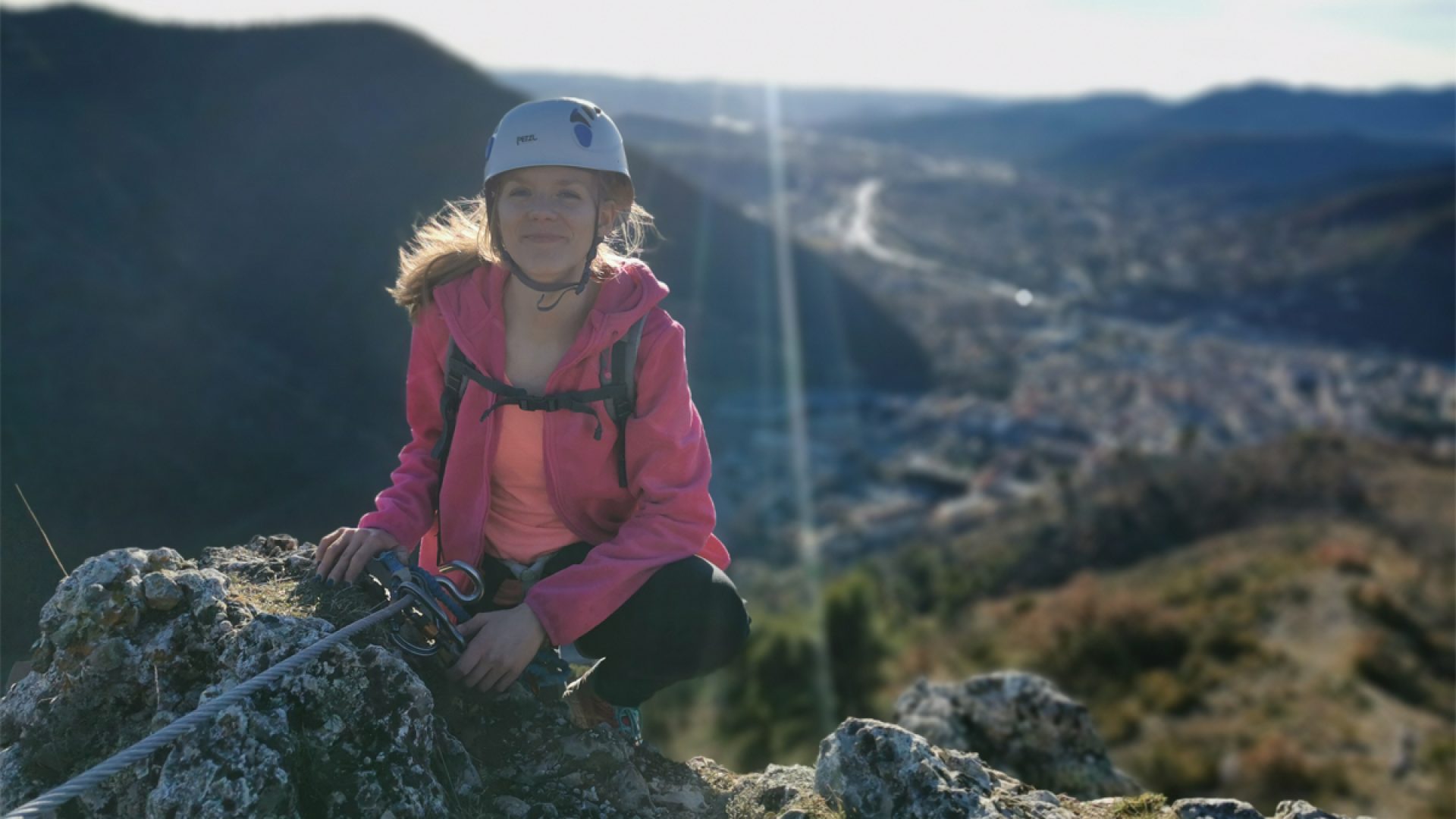 Via Ferrata du Rocher de Neuf heure (© Office de Tourisme Provence Alpes Digne-les-Bains)