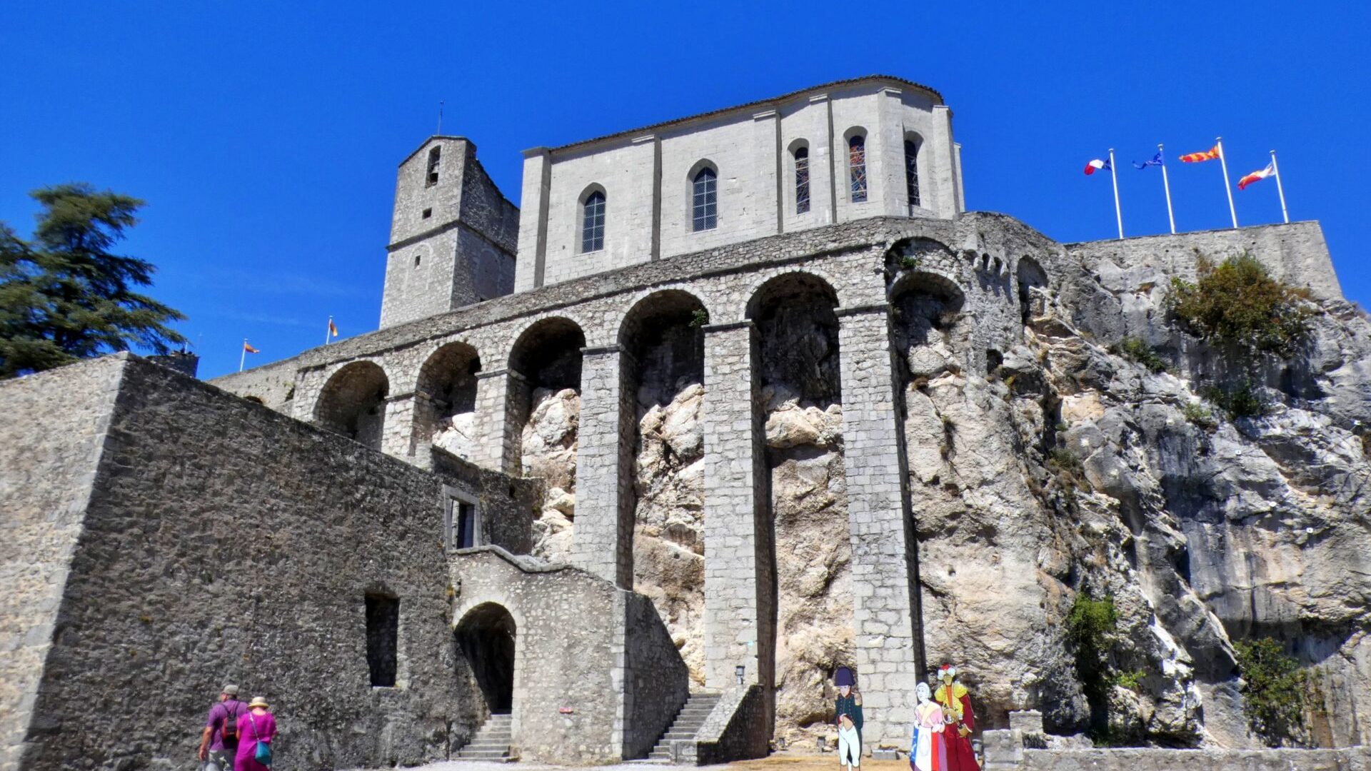 La citadelle de Sisteron (© Office de Tourisme Sisteron Buëch)