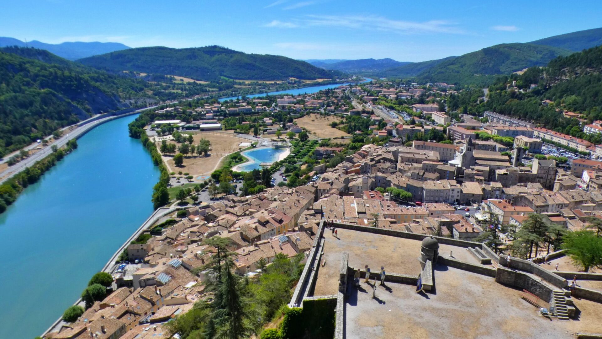 La citadelle de Sisteron (© Office de Tourisme Sisteron Buëch)