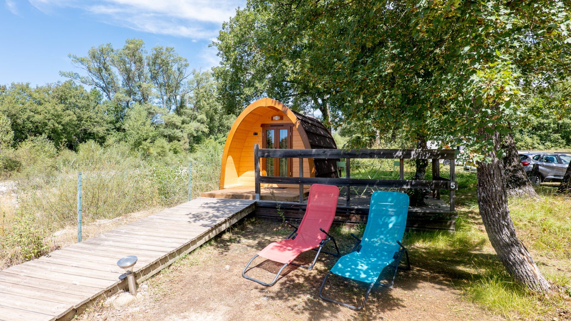 Camping du Moulin de Thoard (© F. & M. MARION)