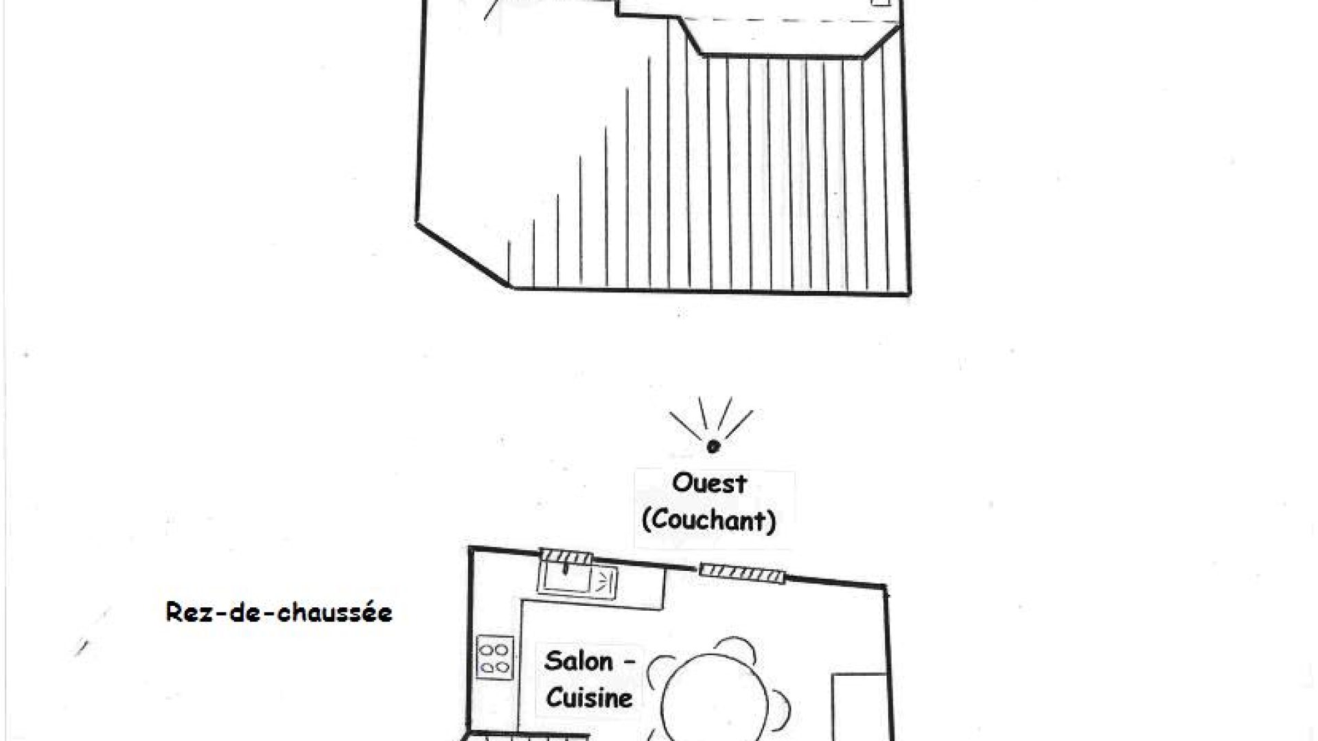 Gîte du Couchant - plan - Gîte du Couchant - plan (© Charles SPETH)