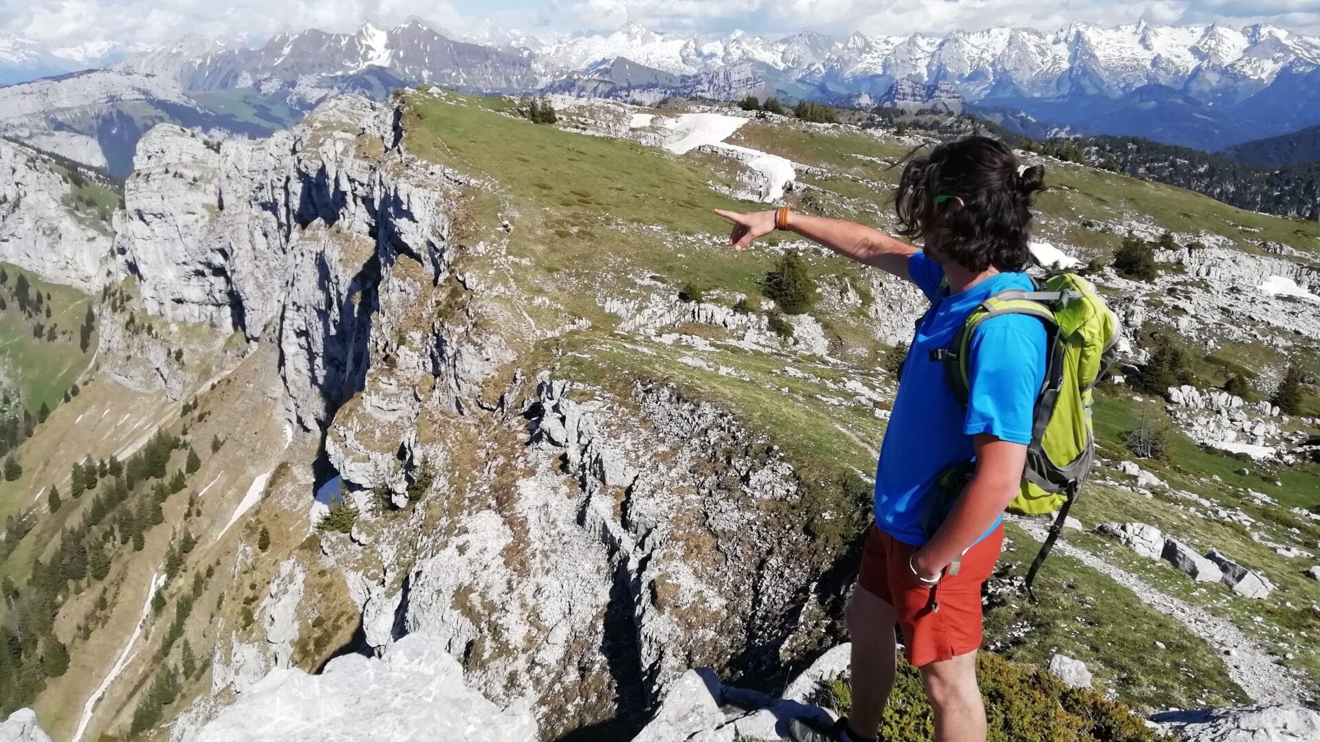 Accompagnateur en Montagne Louis Teyssier - Barre des Dourbes (© Louis Teyssier)