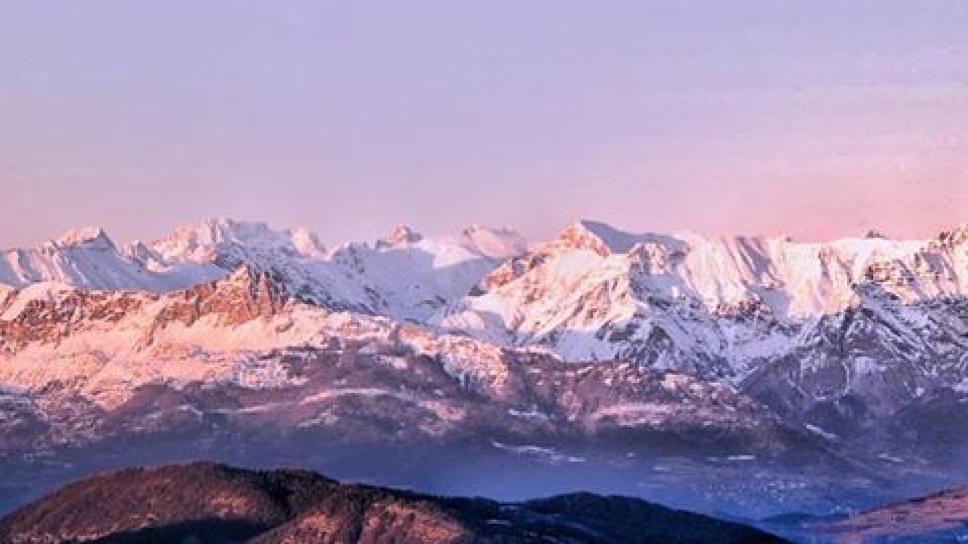 Accompagnateur en Montagne Louis Teyssier - Coucher de soleil (© Louis Teyssier)